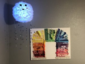 LED Cloud and Rainbow Collage
