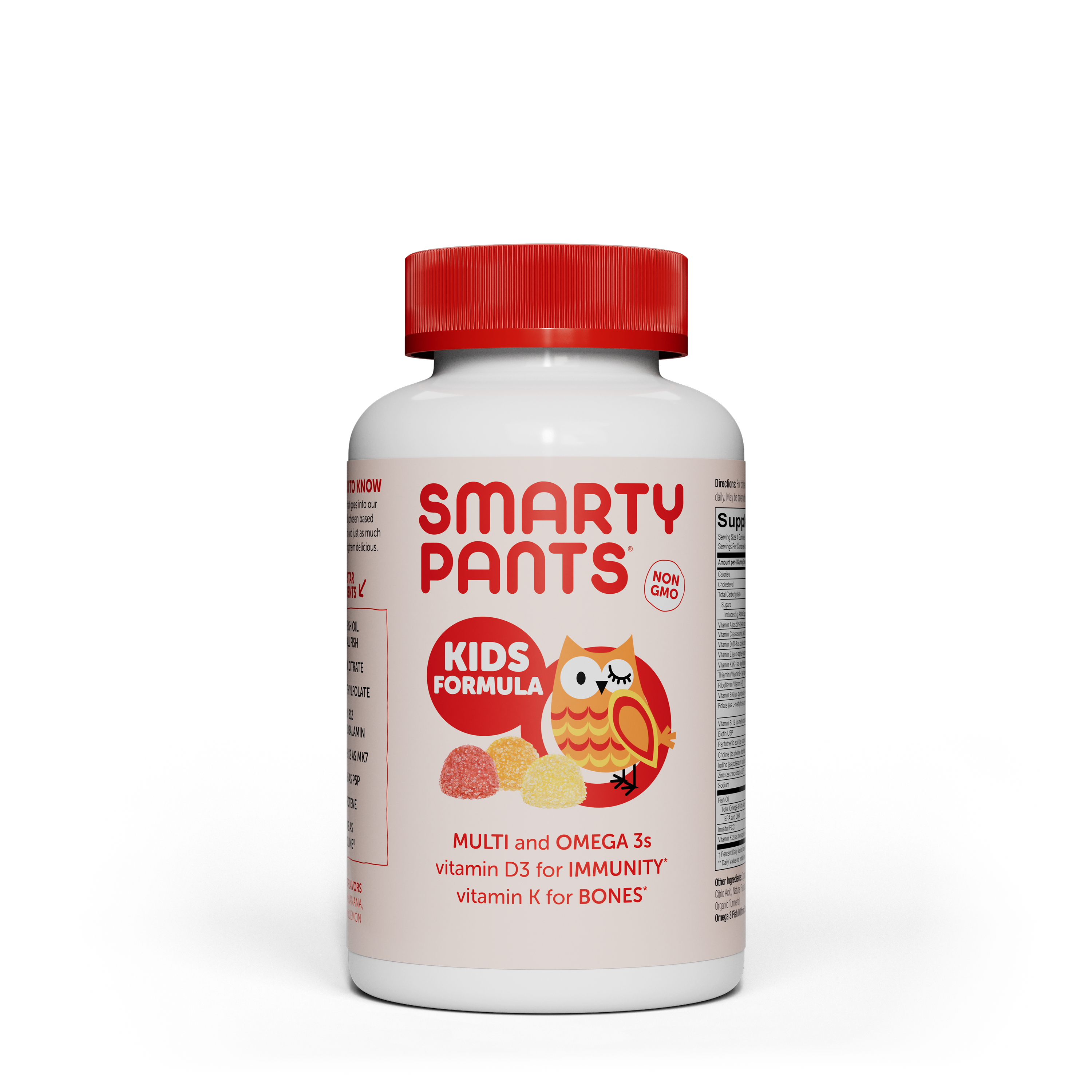 Smarty Pants Kids Formula Vitamin bottle
