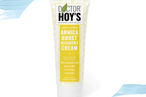 A tube of Doctor Hoys Arnica Boost Cream